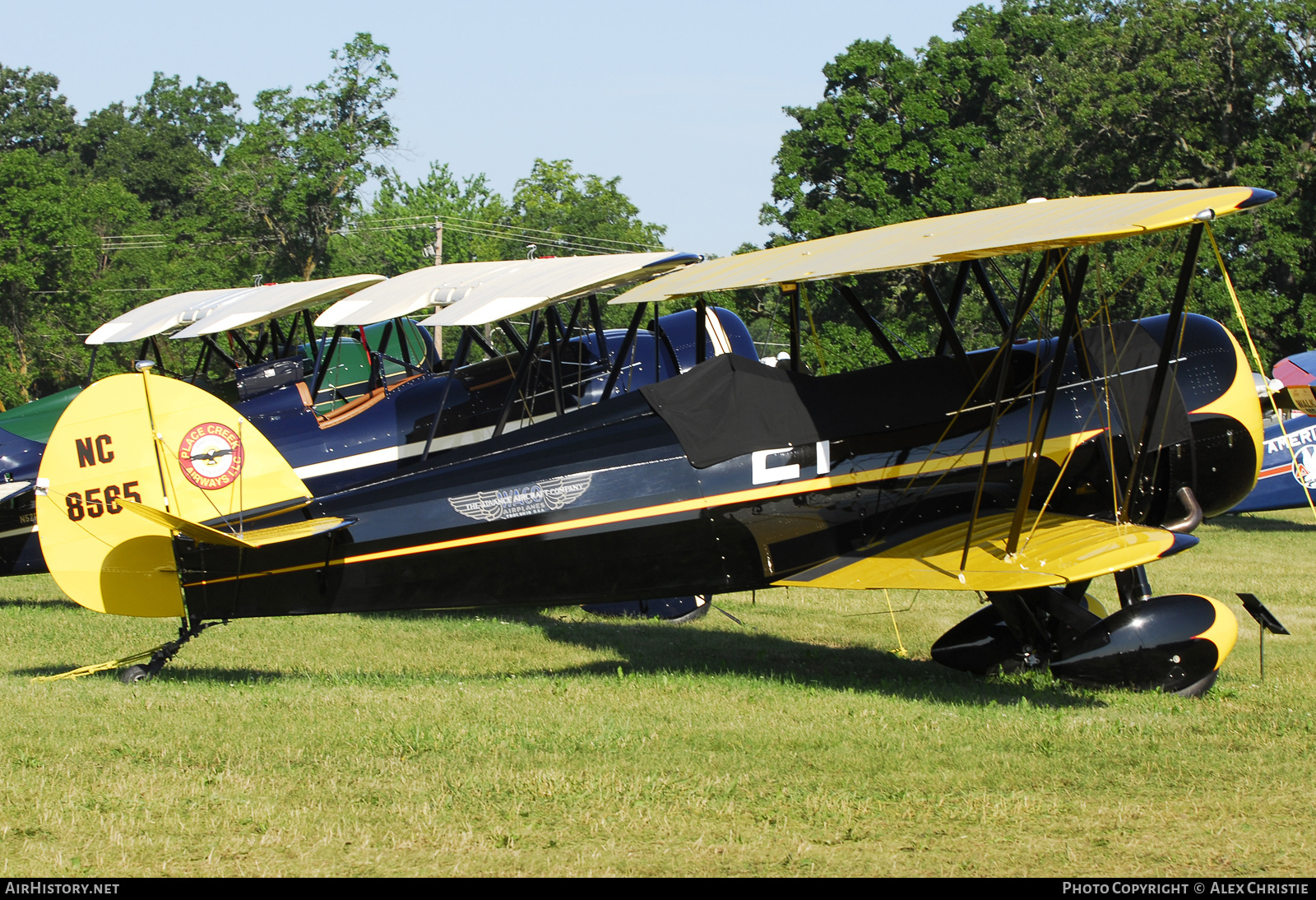 Aircraft Photo of N8565 / NC8565 | Waco ATO | Place Creek Airways | AirHistory.net #128380