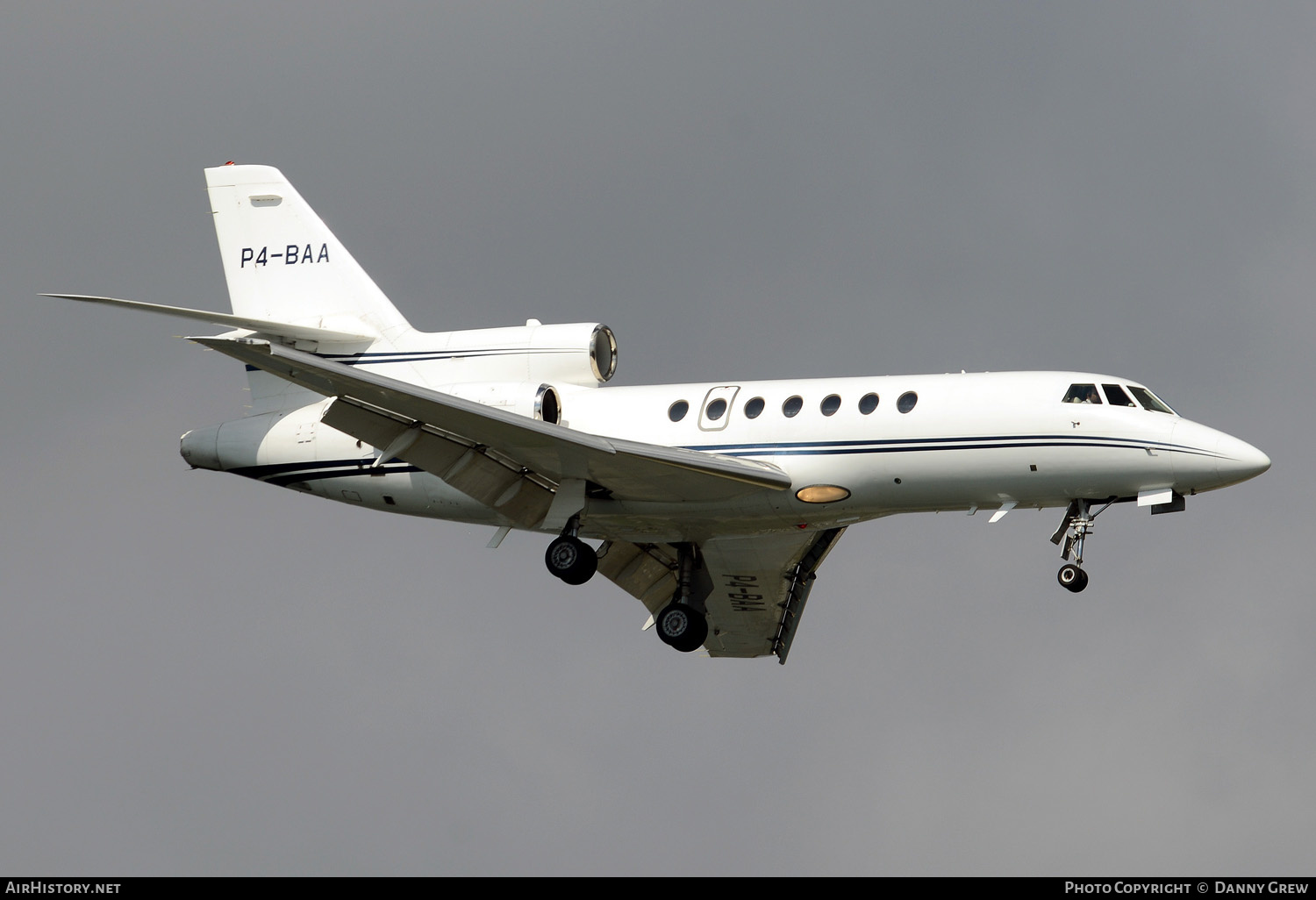 Aircraft Photo of P4-BAA | Dassault Falcon 50EX | AirHistory.net #128392