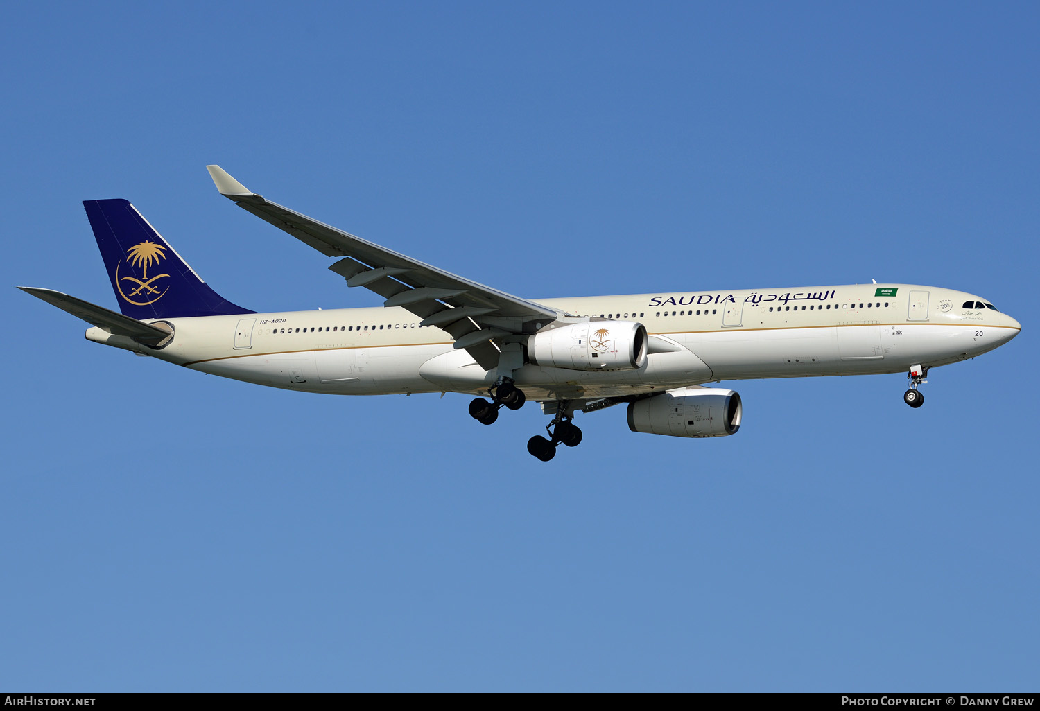 Aircraft Photo of HZ-AQ20 | Airbus A330-343E | Saudia - Saudi Arabian Airlines | AirHistory.net #128397