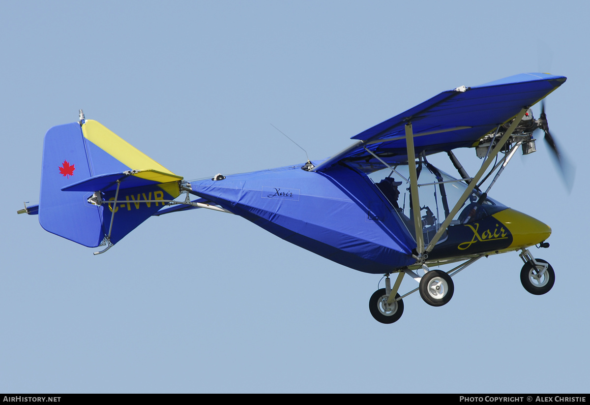 Aircraft Photo of C-IVVR | Raj Hamsaq X-Air HKS 604T SP | AirHistory.net #128399