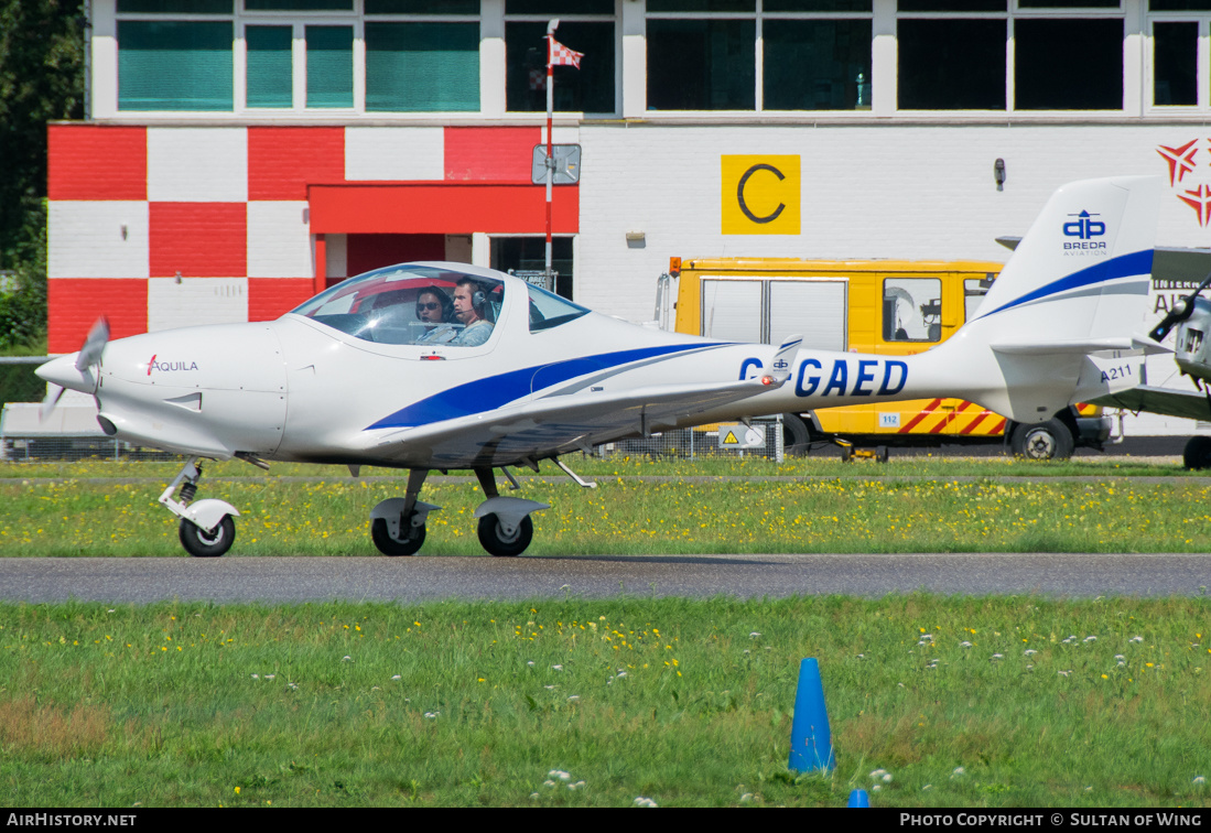 Aircraft Photo of G-GAED | Aquila AT01-100A A211 | Breda Aviation | AirHistory.net #128415