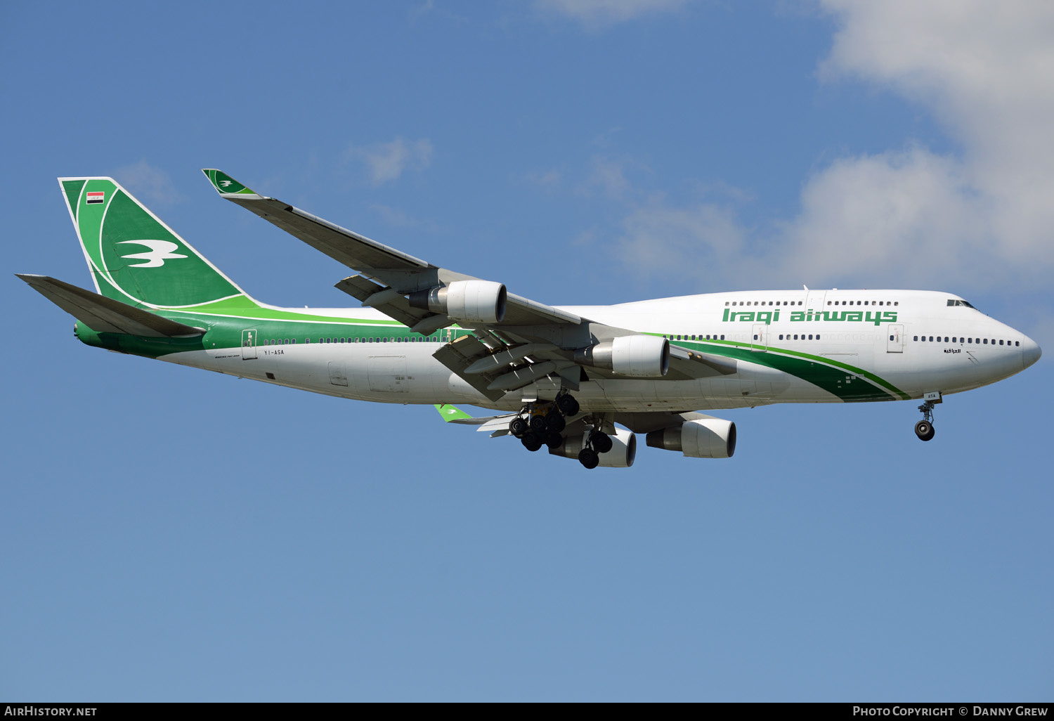 Aircraft Photo of YI-ASA | Boeing 747-4H6 | Iraqi Airways | AirHistory.net #128437