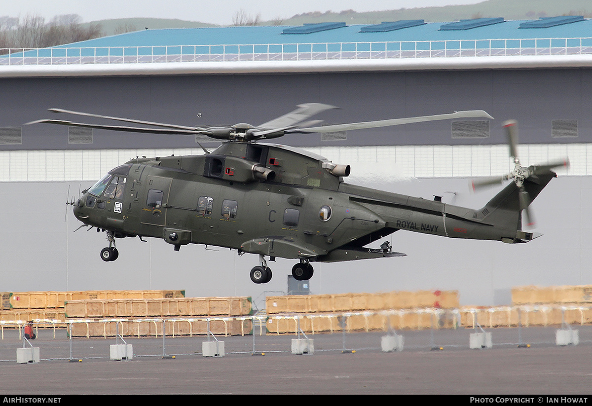 Aircraft Photo of ZJ119 | EHI EH101-411 Merlin HC4 | UK - Navy | AirHistory.net #128449