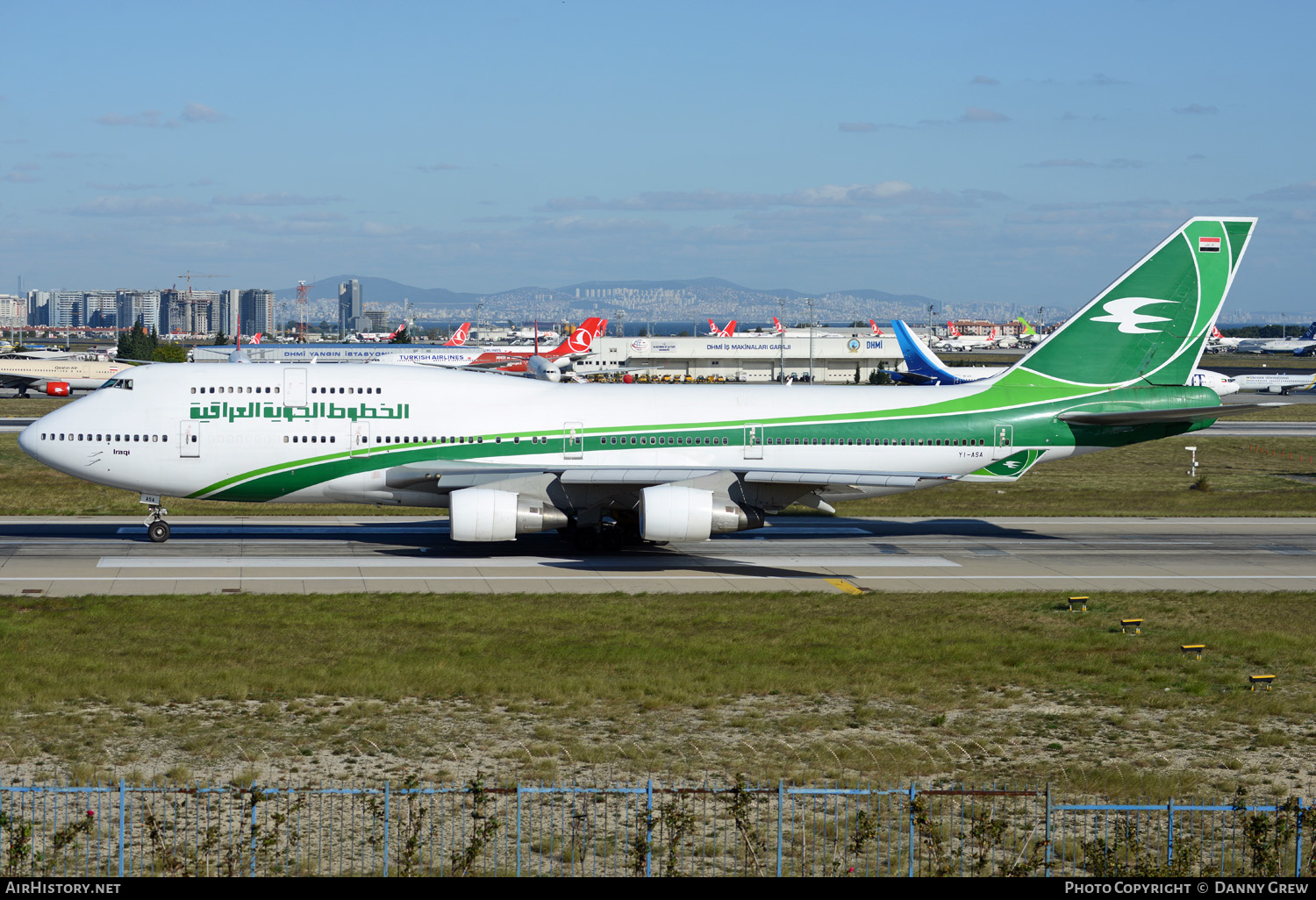 Aircraft Photo of YI-ASA | Boeing 747-4H6 | Iraqi Airways | AirHistory.net #128461