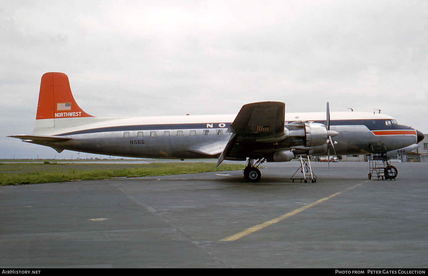 Aircraft Photo of N566 | Douglas DC-6A | Northwest Airlines | AirHistory.net #128491