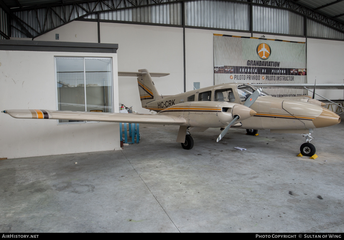 Aircraft Photo of HC-CRK | Piper PA-44-180T Turbo Seminole | GrandAviation | AirHistory.net #128507