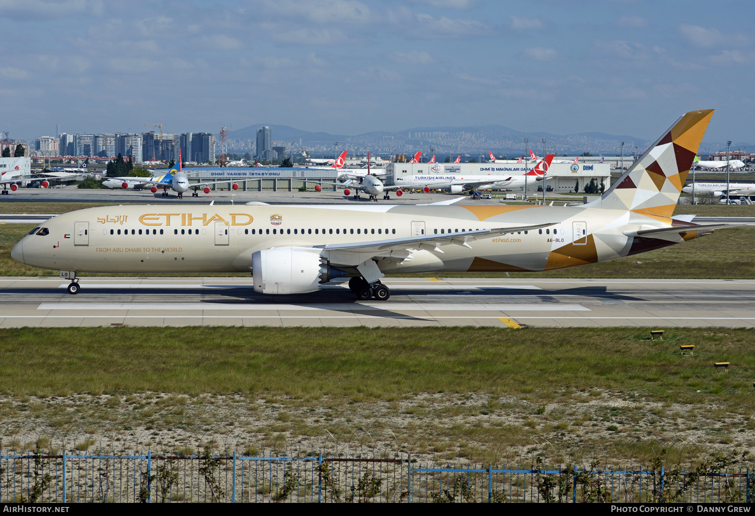Aircraft Photo of A6-BLO | Boeing 787-9 Dreamliner | Etihad Airways | AirHistory.net #128508