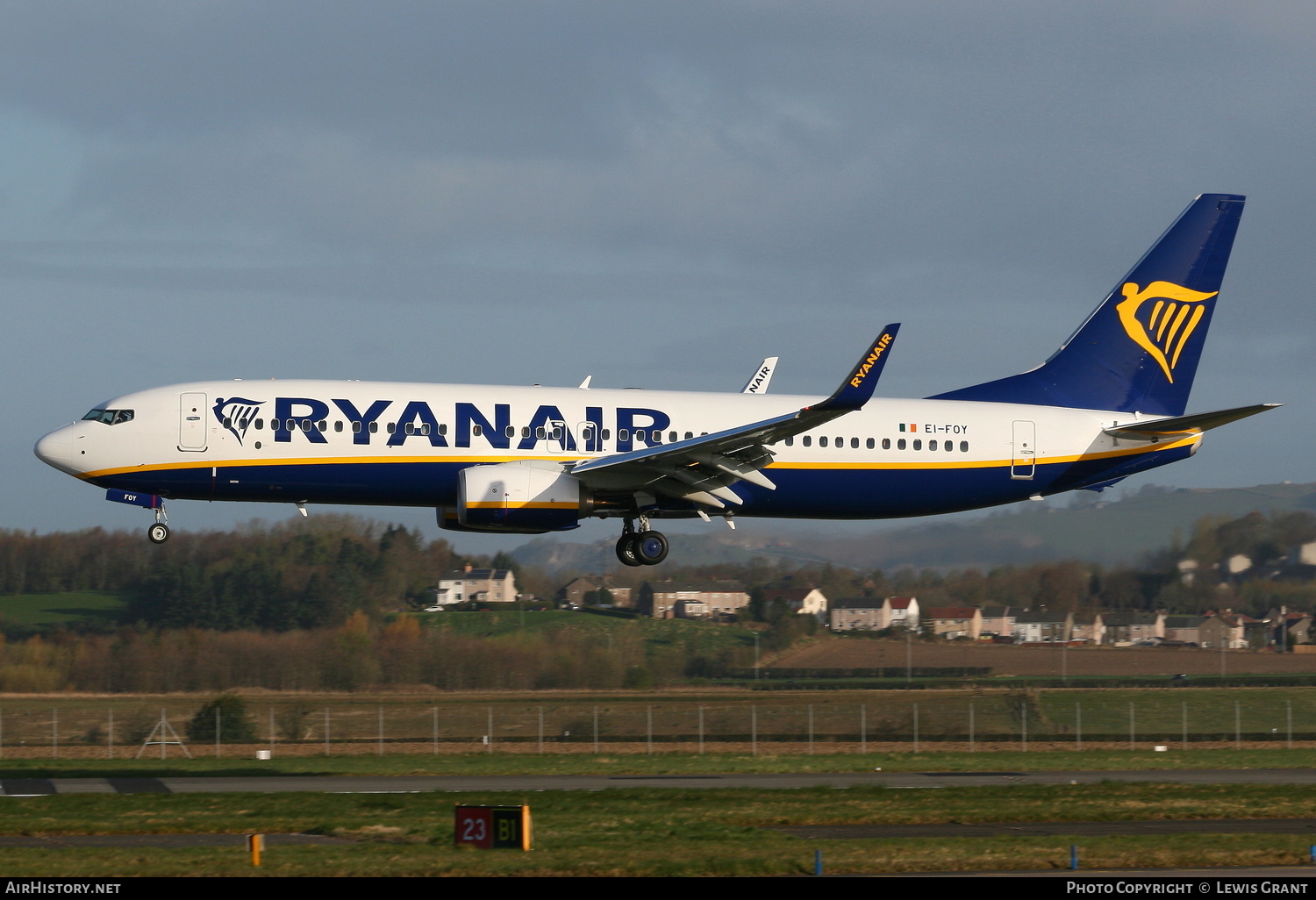 Aircraft Photo of EI-FOY | Boeing 737-8AS | Ryanair | AirHistory.net #128509