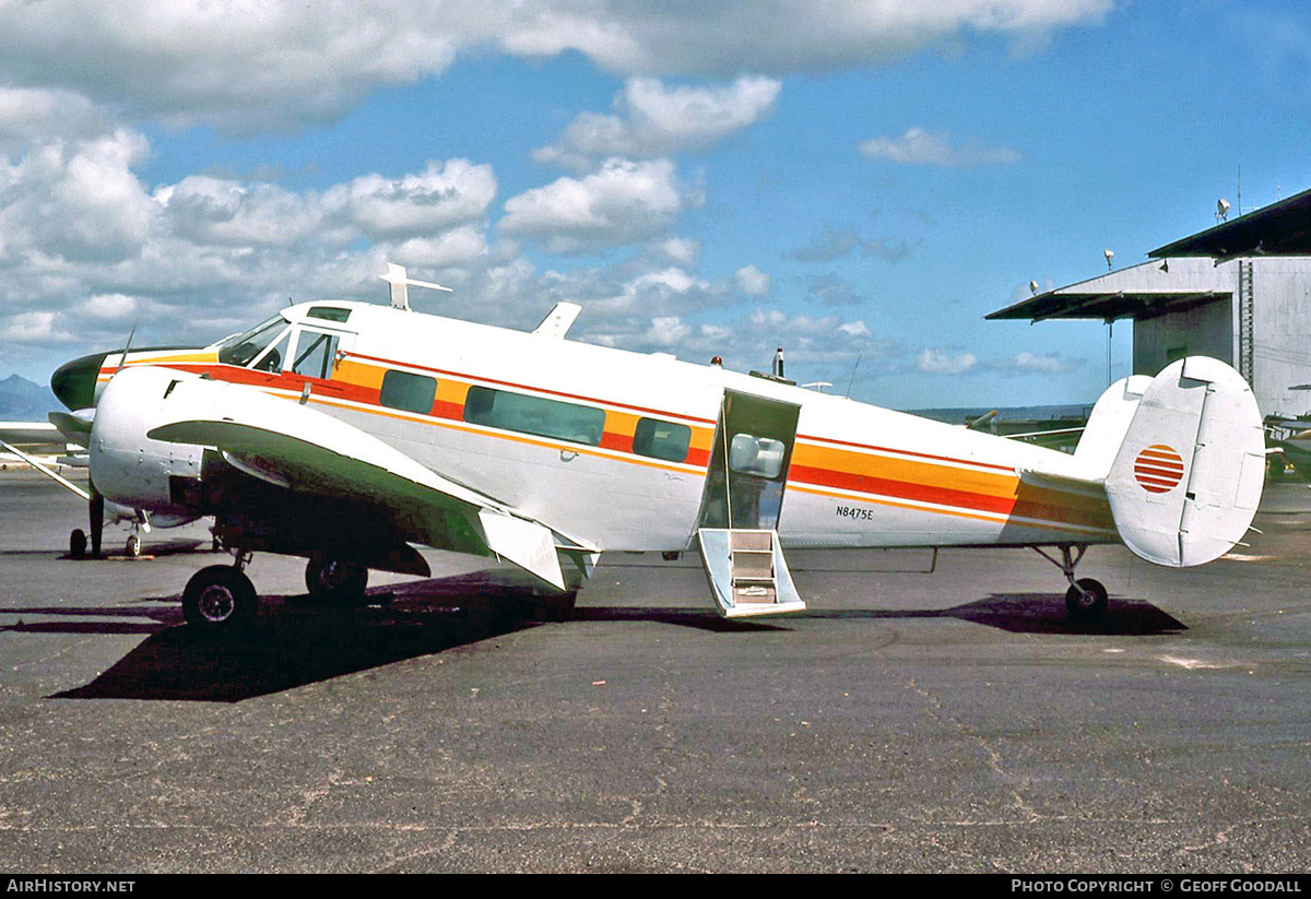Aircraft Photo of N8475E | Beech H18 | DHL Island Airways | AirHistory.net #128512