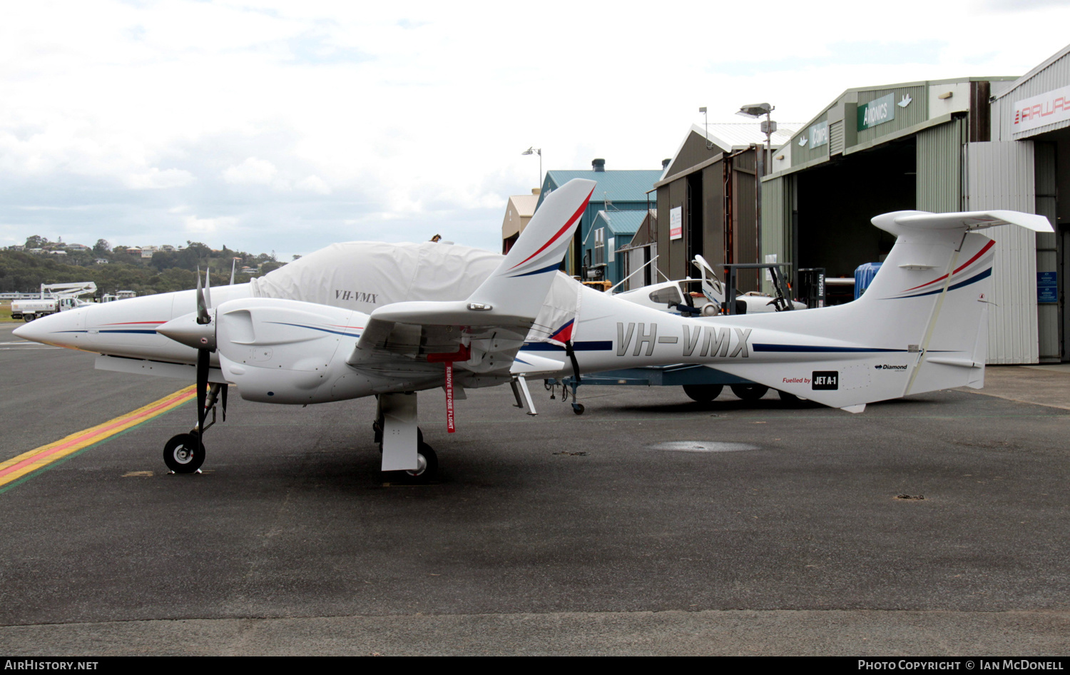 Aircraft Photo of VH-VMX | Diamond DA42 NG Twin Star | AirHistory.net #128515