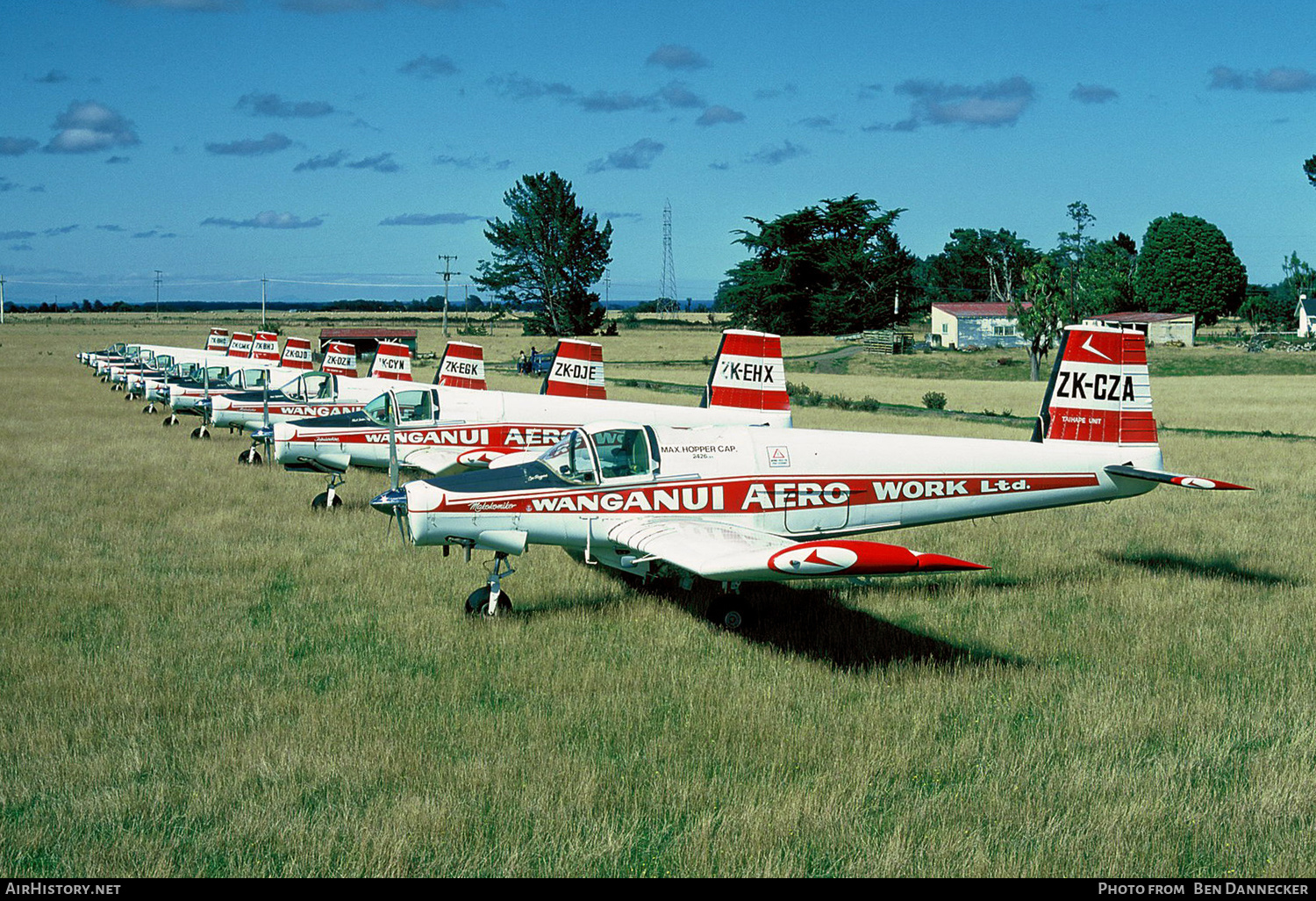 Aircraft Photo of ZK-CZA | Fletcher FU-24-950M | Wanganui Aero Work Ltd. | AirHistory.net #128527