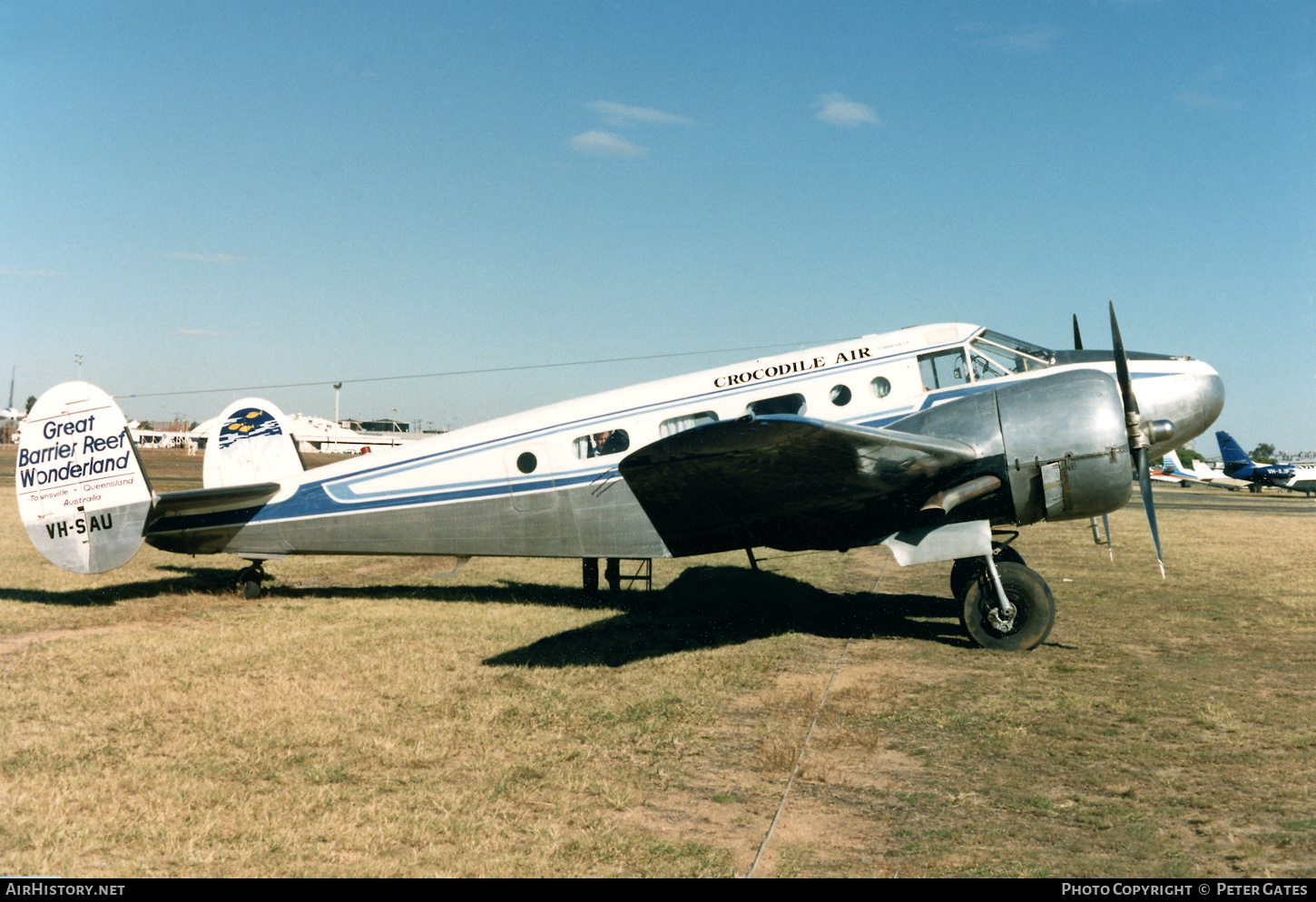 Aircraft Photo of VH-SAU | Beech D18S | Crocodile Air | AirHistory.net #128545