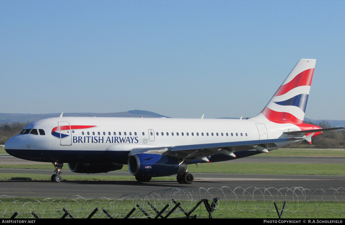 Aircraft Photo of G-EUPR | Airbus A319-131 | British Airways | AirHistory.net #128548