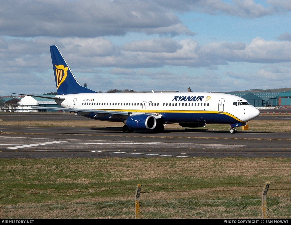 Aircraft Photo of EI-DAD | Boeing 737-8AS | Ryanair | AirHistory.net #128551