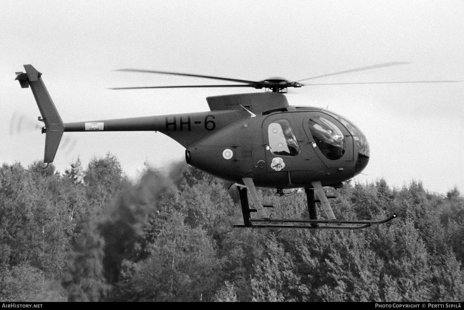 Aircraft Photo of HH-6 | Hughes 500D (369D) | Finland - Air Force | AirHistory.net #128555