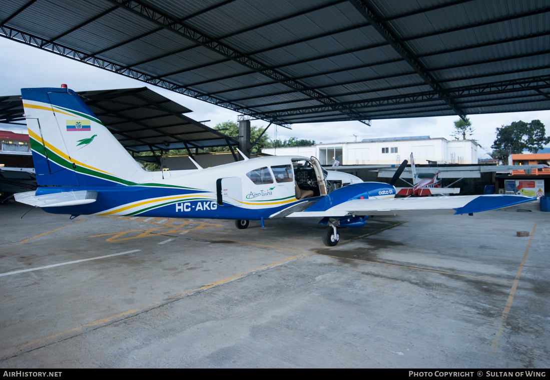Aircraft Photo of HC-AKG | Piper PA-23-250 Aztec C | AeroTaisha | AirHistory.net #128560
