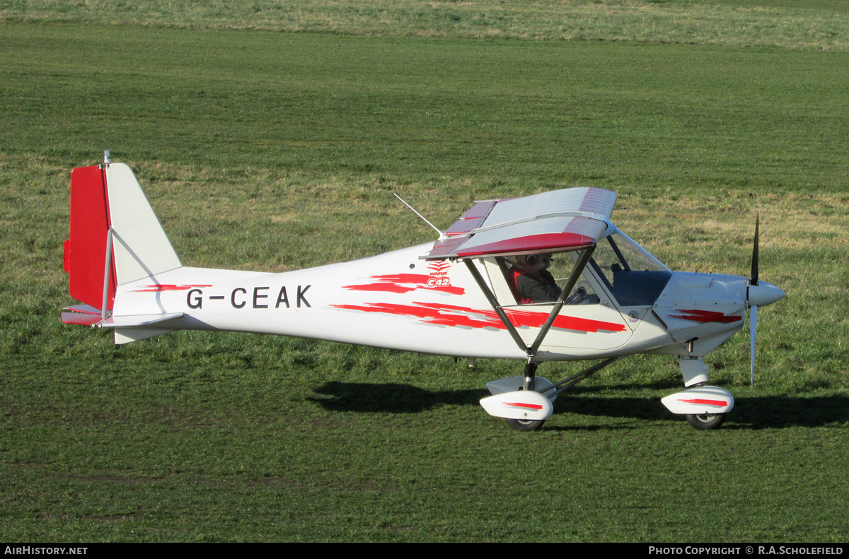 Aircraft Photo of G-CEAK | Comco Ikarus C42-FB80 | AirHistory.net #128565