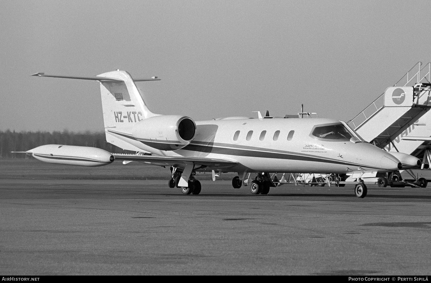 Aircraft Photo of HZ-KTC | Gates Learjet 35A | Alkhodair Trading & Contracting Est. | AirHistory.net #128567