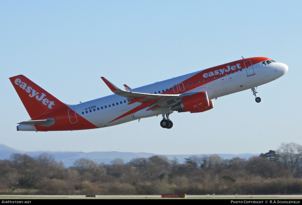 Aircraft Photo of G-EZRX | Airbus A320-214 | EasyJet | AirHistory.net #128572