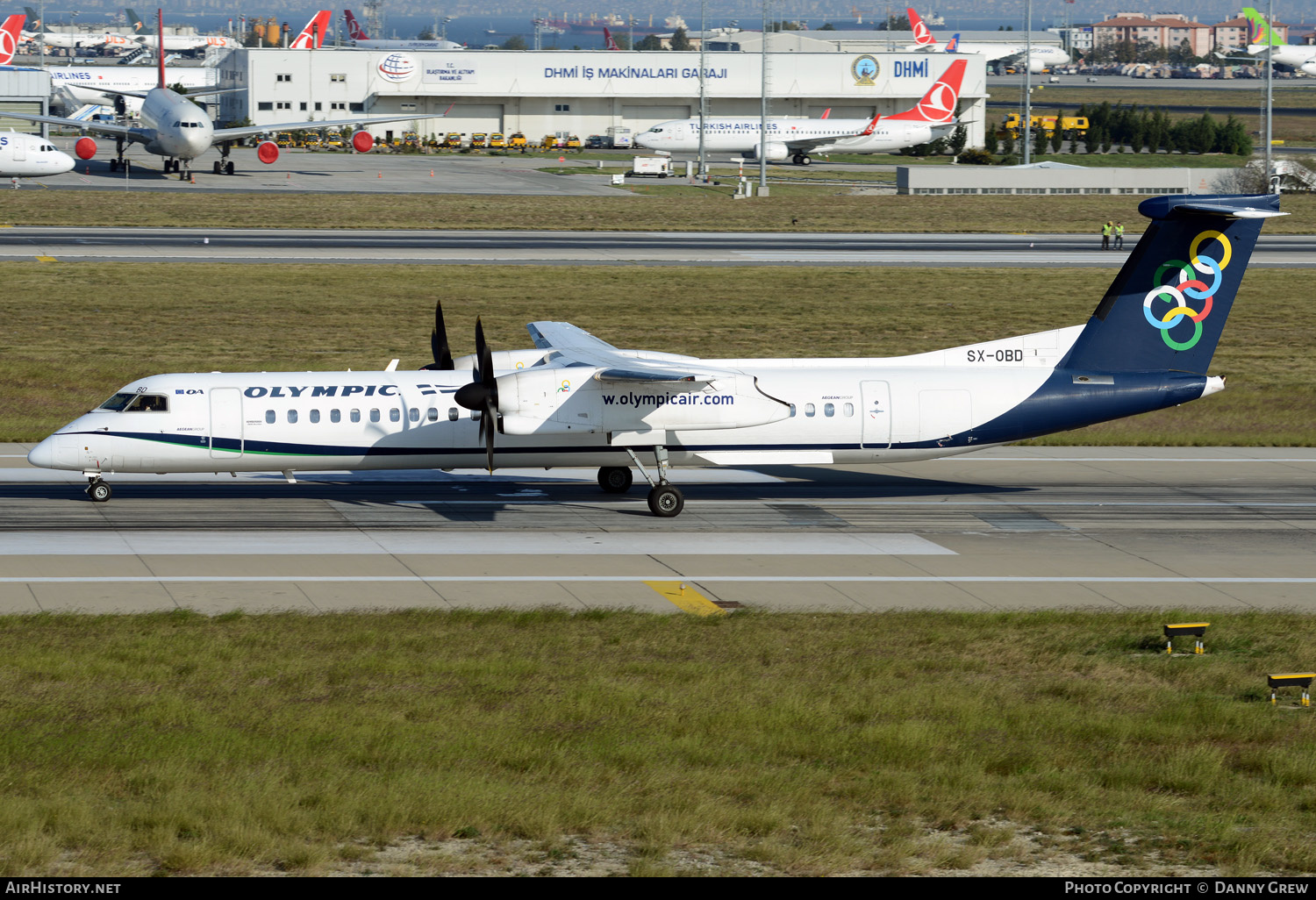 Aircraft Photo of SX-OBD | Bombardier DHC-8-402 Dash 8 | Olympic | AirHistory.net #128584