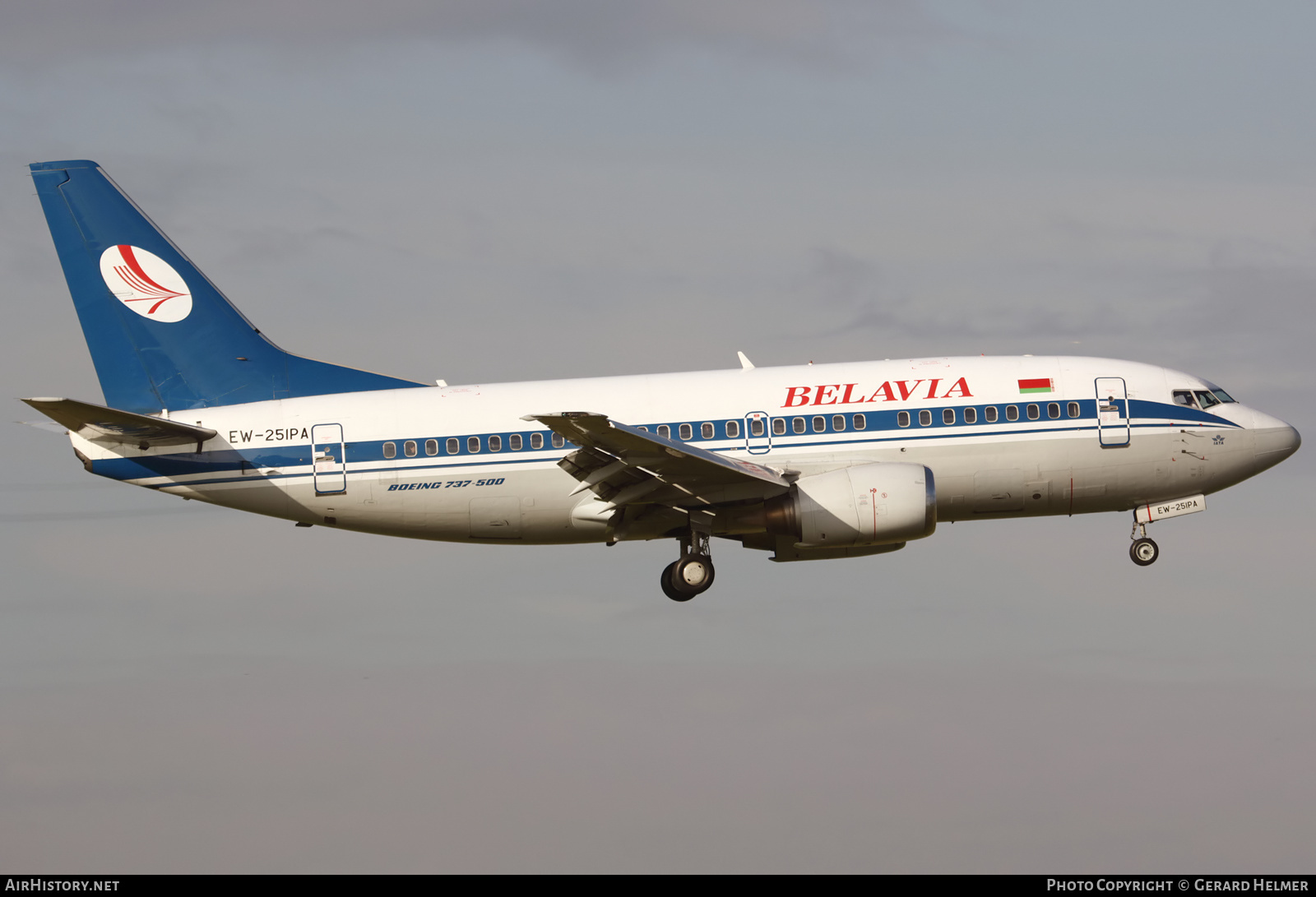Aircraft Photo of EW-251PA | Boeing 737-5Q8 | Belavia | AirHistory.net #128586