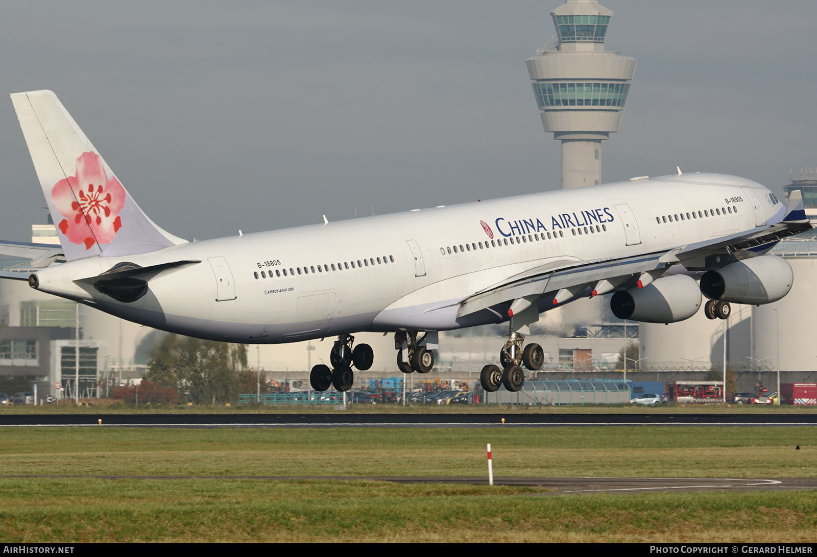 Aircraft Photo of B-18805 | Airbus A340-313 | China Airlines | AirHistory.net #128588