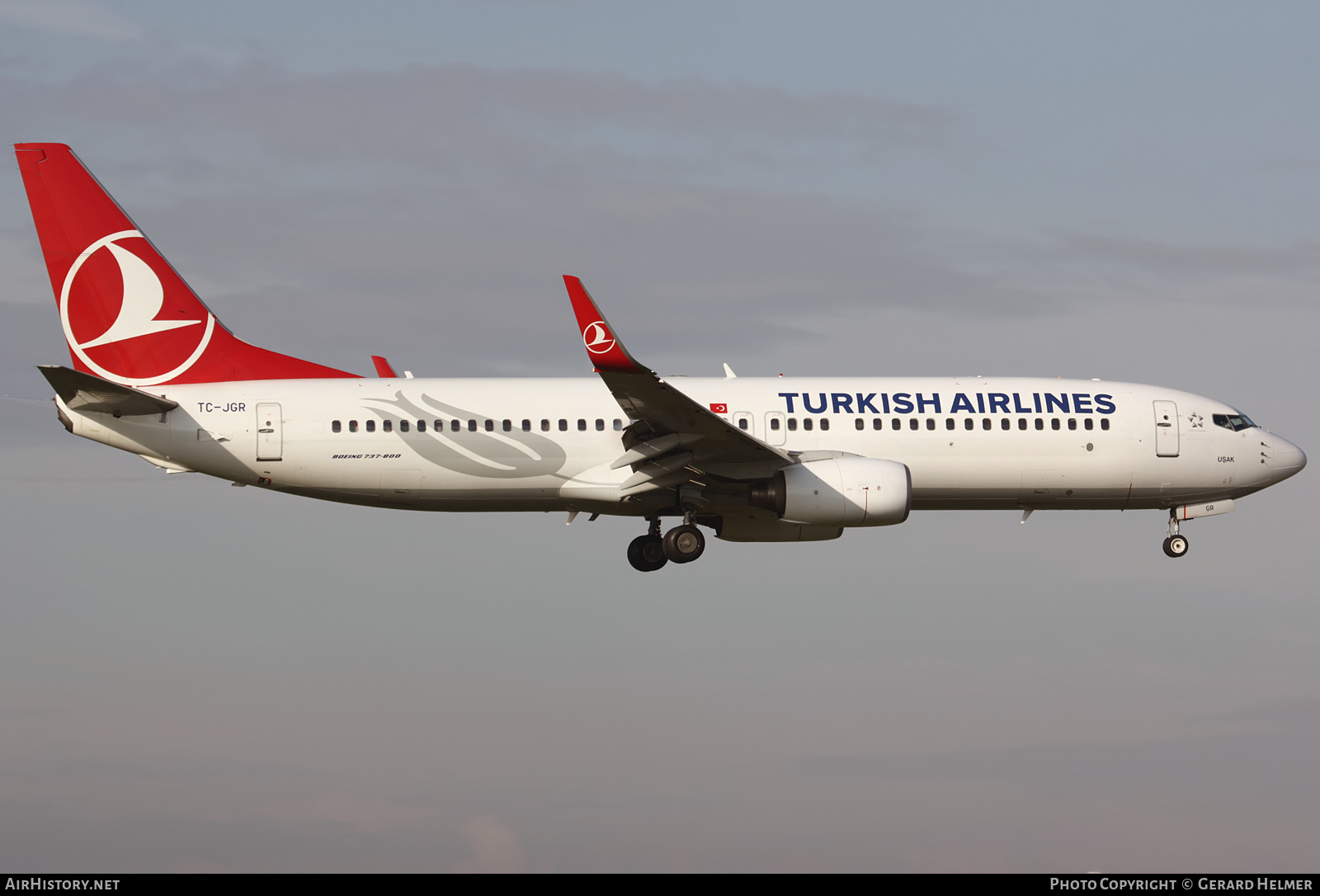 Aircraft Photo of TC-JGR | Boeing 737-8F2 | Turkish Airlines | AirHistory.net #128590