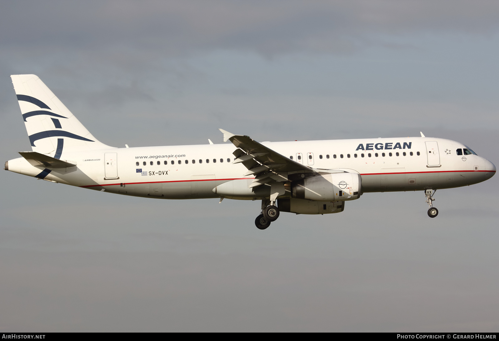 Aircraft Photo of SX-DVX | Airbus A320-232 | Aegean Airlines | AirHistory.net #128595