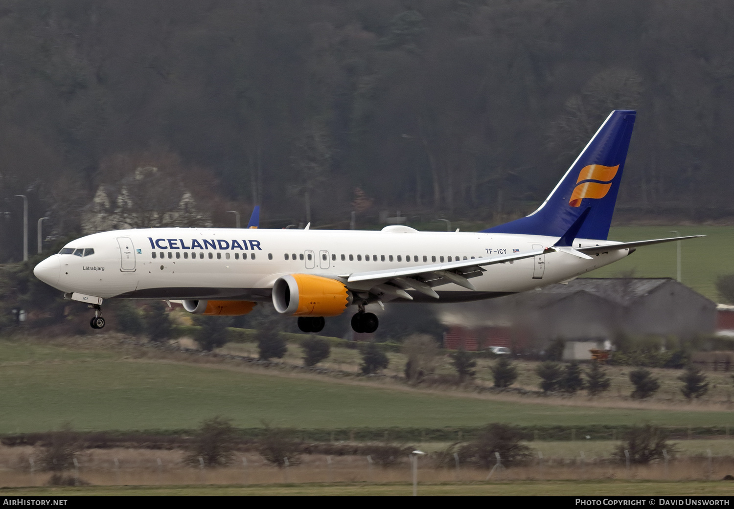 Aircraft Photo of TF-ICY | Boeing 737-8 Max 8 | Icelandair | AirHistory.net #128605