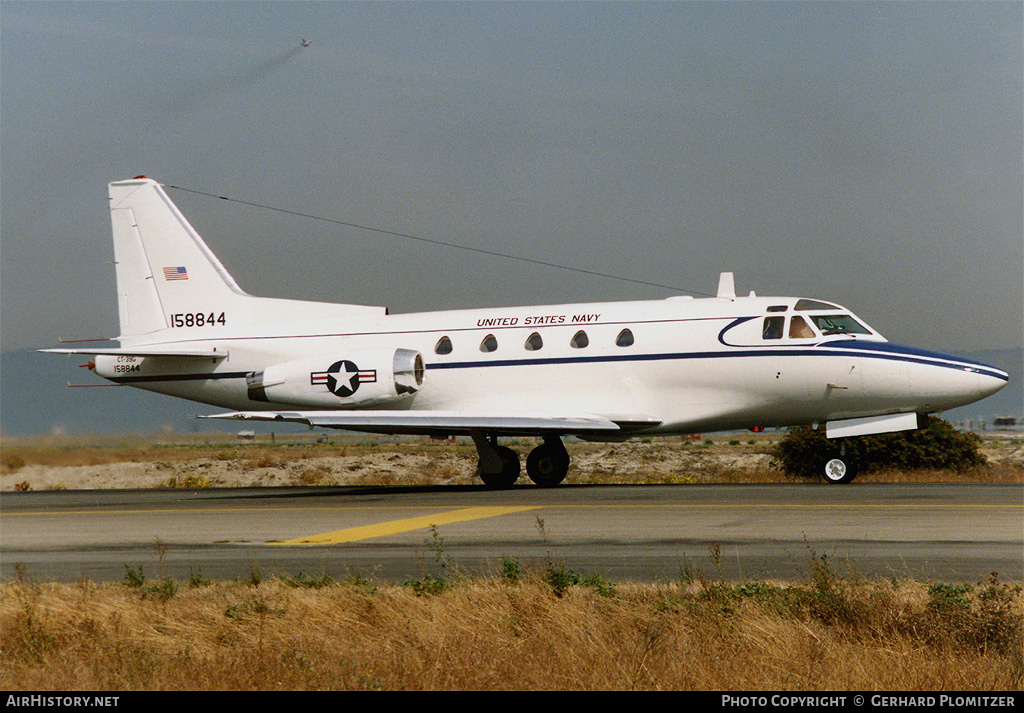 Aircraft Photo of 158844 | North American Rockwell CT-39G | USA - Navy | AirHistory.net #128612