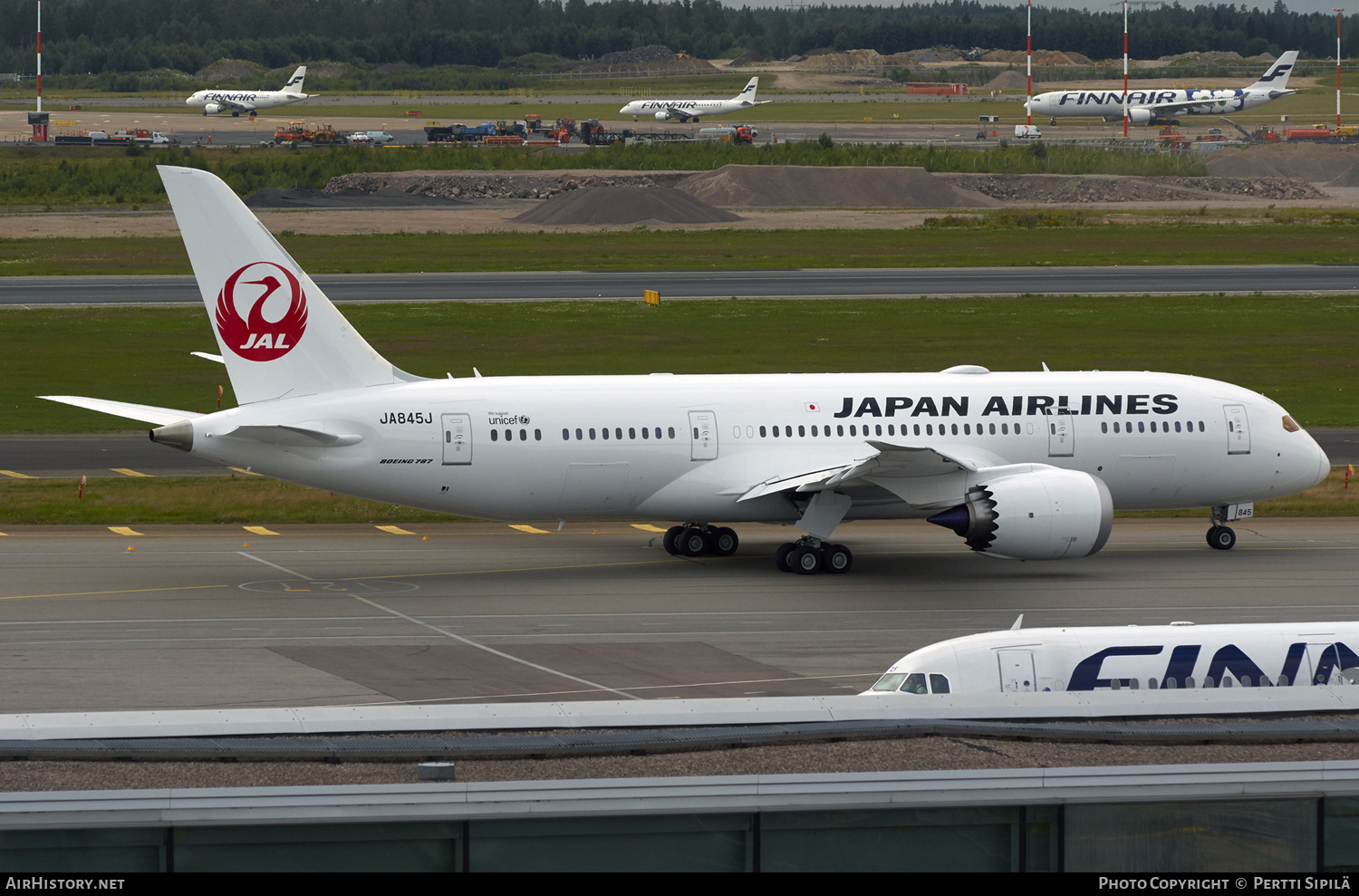 Aircraft Photo of JA845J | Boeing 787-8 Dreamliner | Japan Airlines - JAL | AirHistory.net #128630