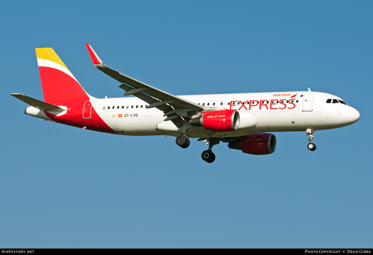 Aircraft Photo of EC-LVQ | Airbus A320-216 | Iberia Express | AirHistory.net #128631