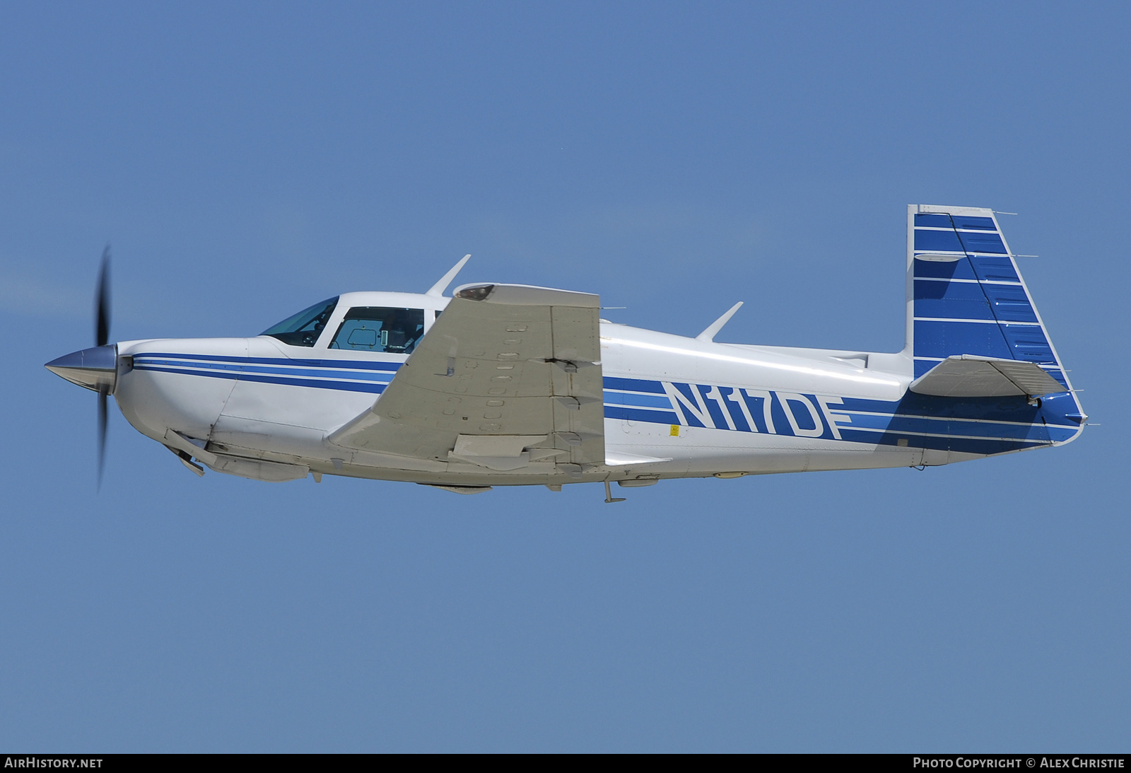 Aircraft Photo of N117DF | Mooney M-20J | AirHistory.net #128636