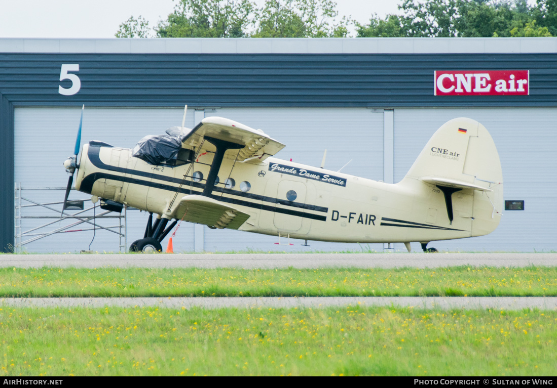Aircraft Photo of D-FAIR | Antonov An-2S | CNE Air | AirHistory.net #128655