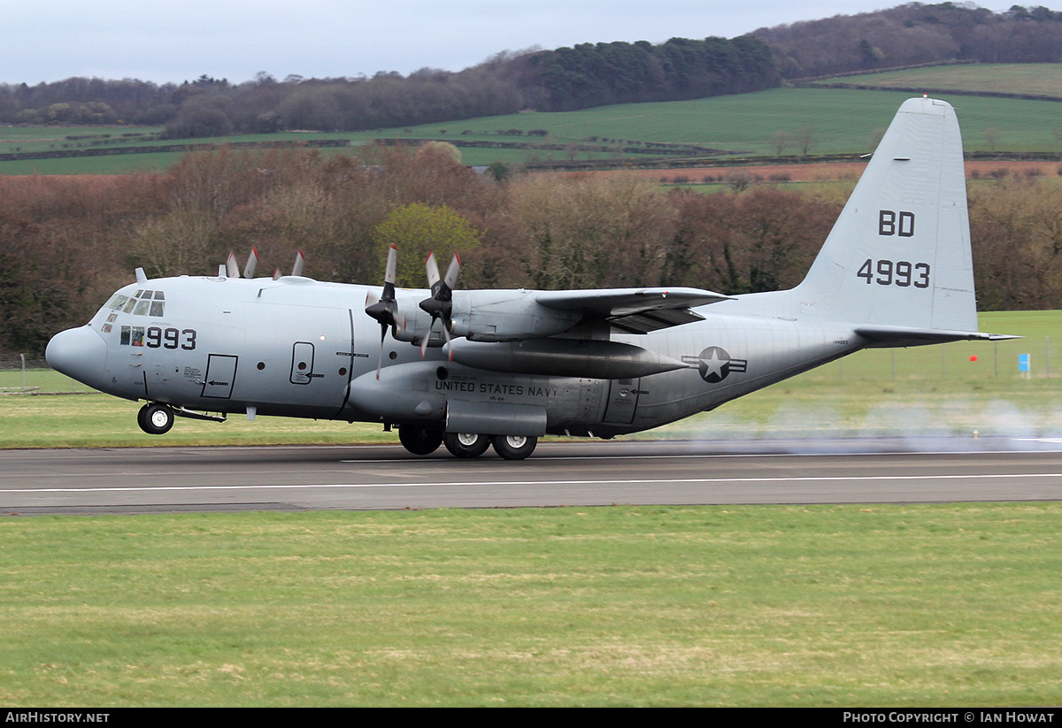 Aircraft Photo of 164993 / 4993 | Lockheed C-130T Hercules (L-382) | USA - Navy | AirHistory.net #128660