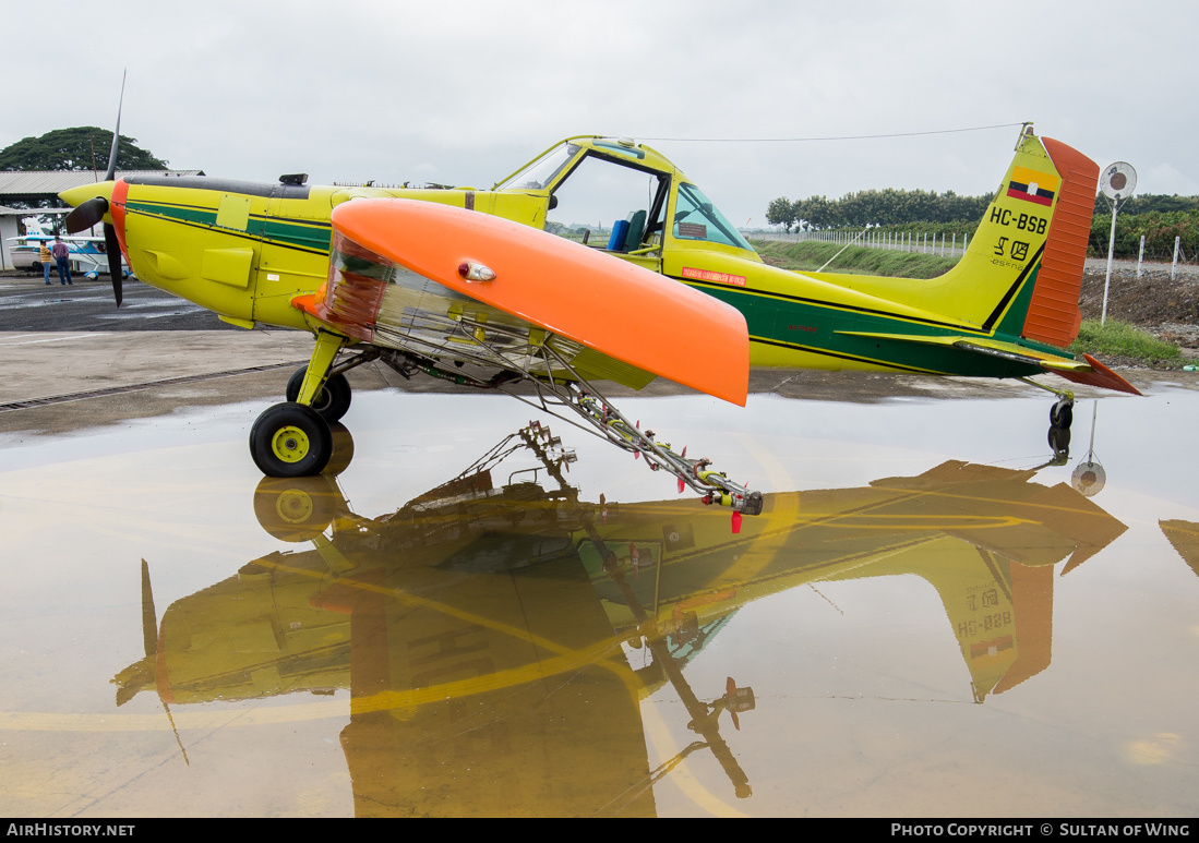 Aircraft Photo of HC-BSB | Cessna T188C Ag Husky | AIFA | AirHistory.net #128661