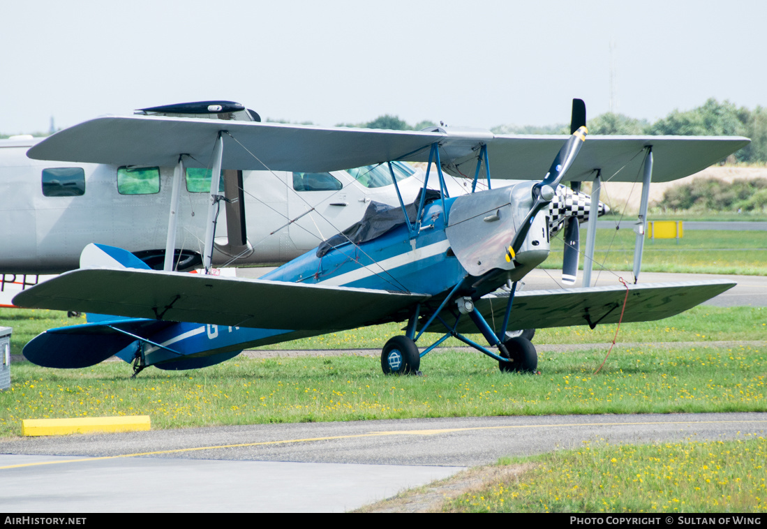 Aircraft Photo of G-AJHS | De Havilland D.H. 82A Tiger Moth II | AirHistory.net #128666