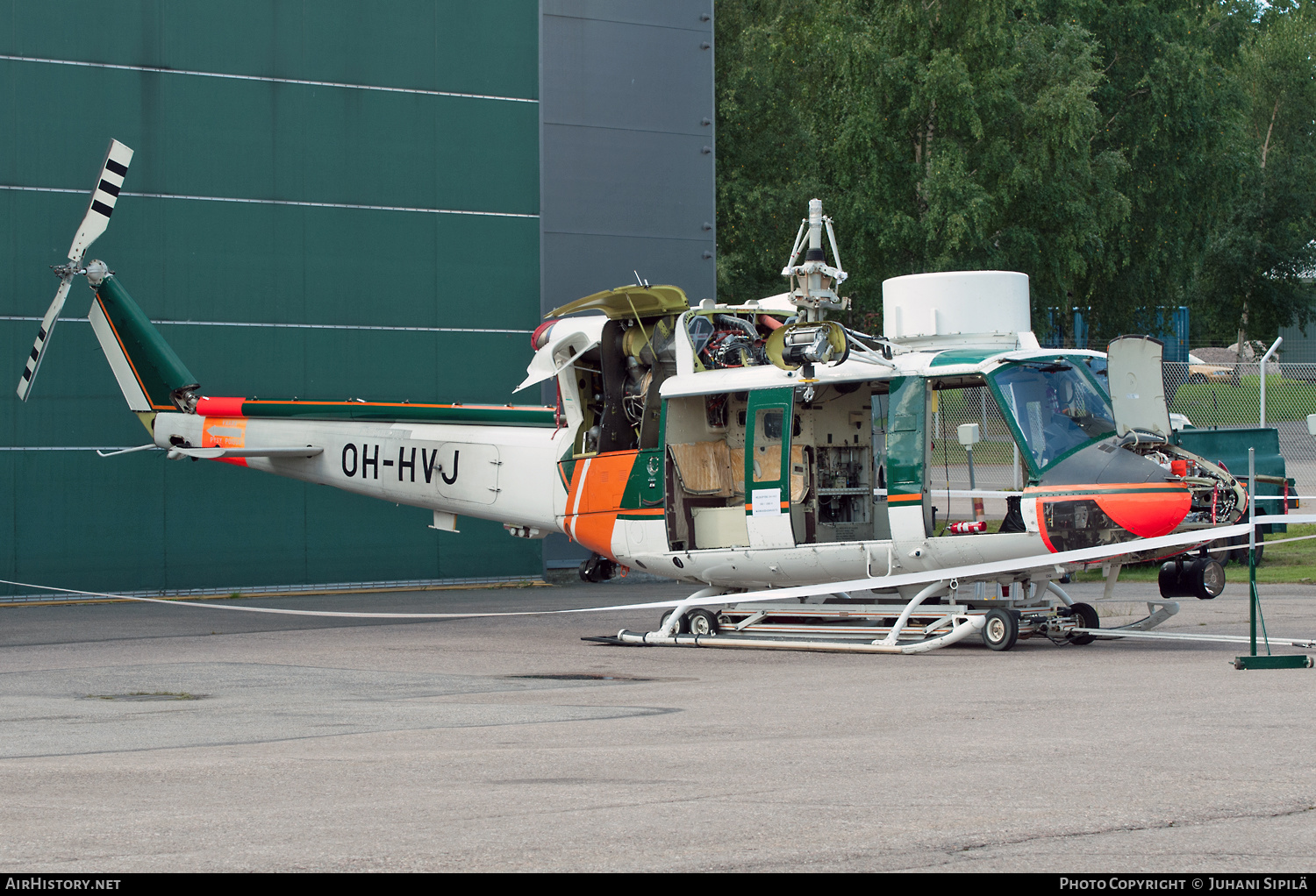 Aircraft Photo of OH-HVJ | Agusta AB-412EP Grifone | Rajavartiolaitos - Finnish Border Guard | AirHistory.net #128670