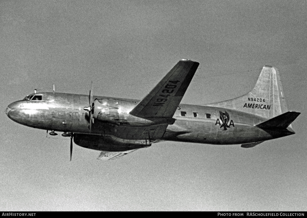 Aircraft Photo of N94204 | Convair 240-0 | American Airlines | AirHistory.net #128676