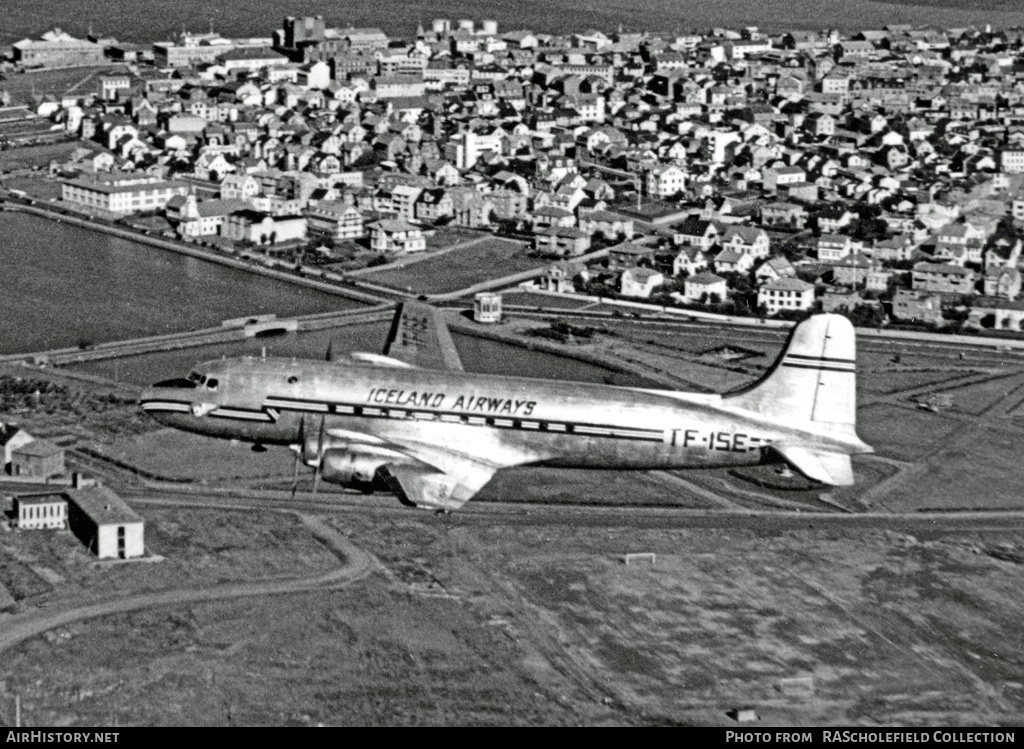 Aircraft Photo of TF-ISE | Douglas C-54A Skymaster | Flugfélag Íslands - Iceland Airways | AirHistory.net #128679