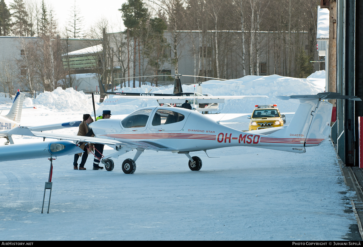 Aircraft Photo of OH-MSD | Diamond DA40D Diamond Star TDI | AirHistory.net #128687