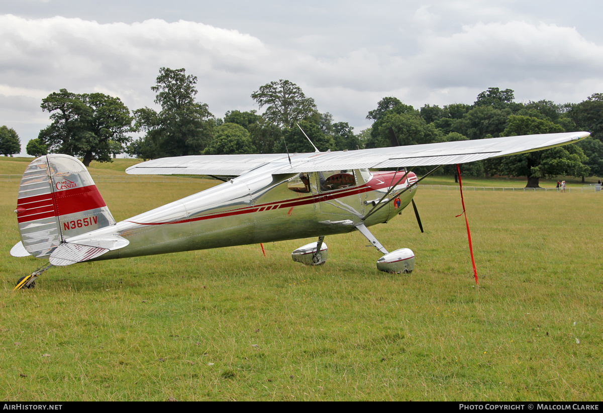 Aircraft Photo of N3651V | Cessna 140 | AirHistory.net #128700