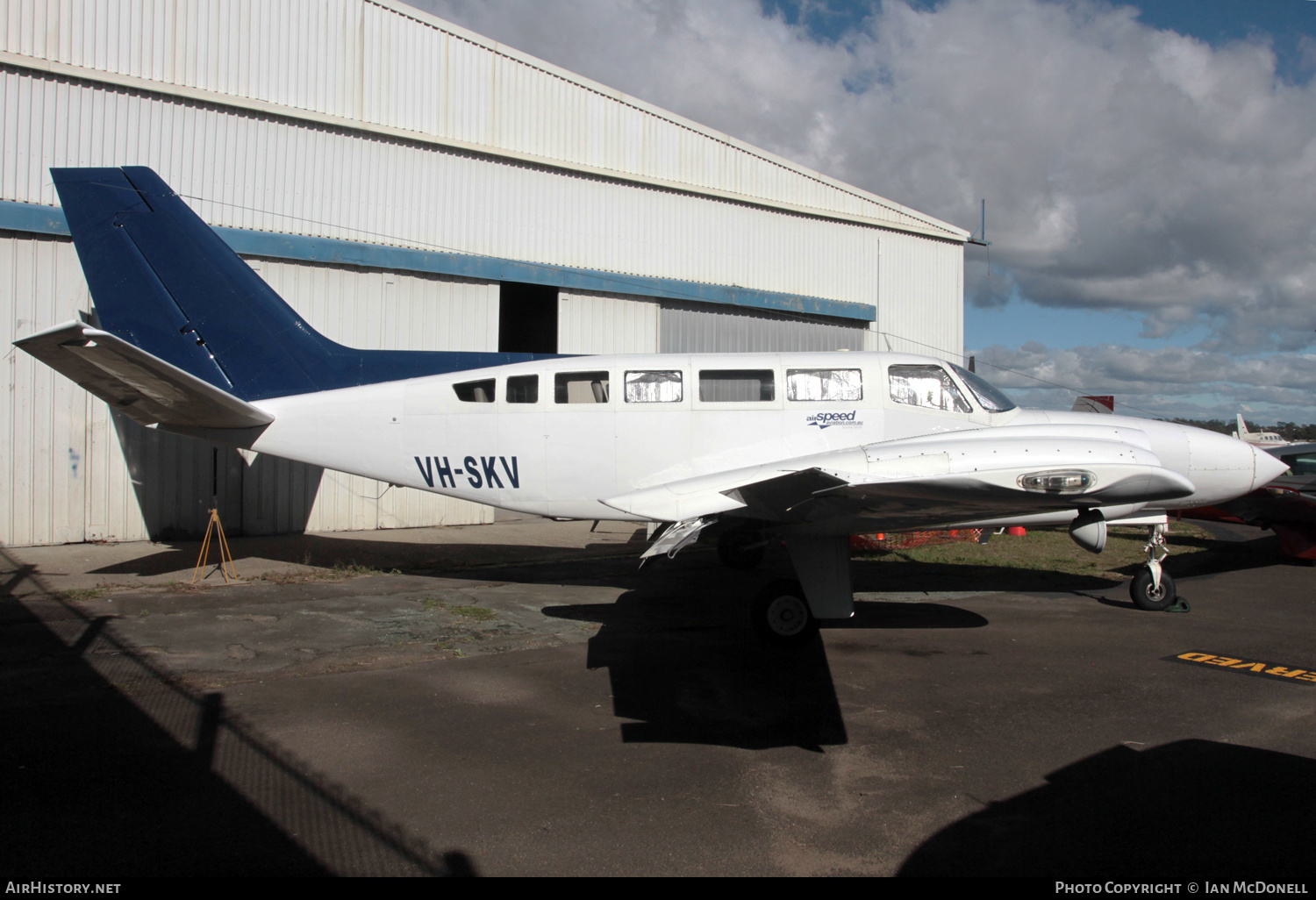 Aircraft Photo of VH-SKV | Cessna 404 Titan | Airspeed Aviation | AirHistory.net #128711