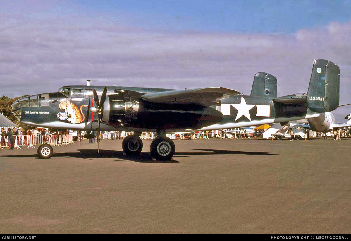Aircraft Photo of N8196H | North American B-25J Mitchell | USA - Navy | AirHistory.net #128713