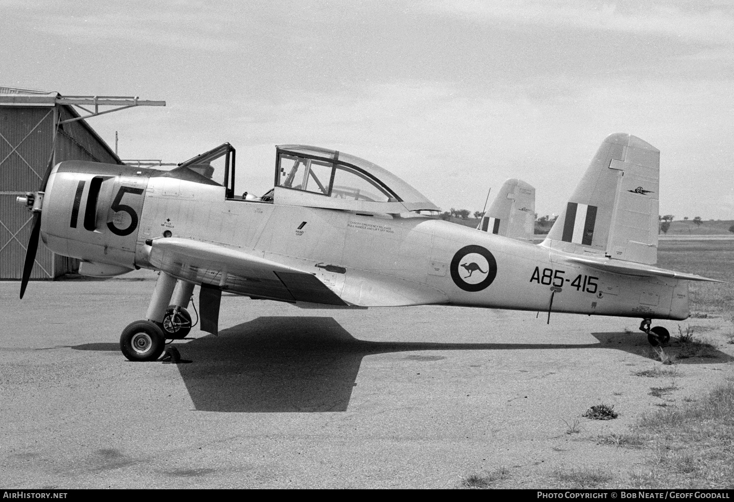 Aircraft Photo of A85-415 | Commonwealth CA-25 Winjeel | Australia - Air Force | AirHistory.net #128718