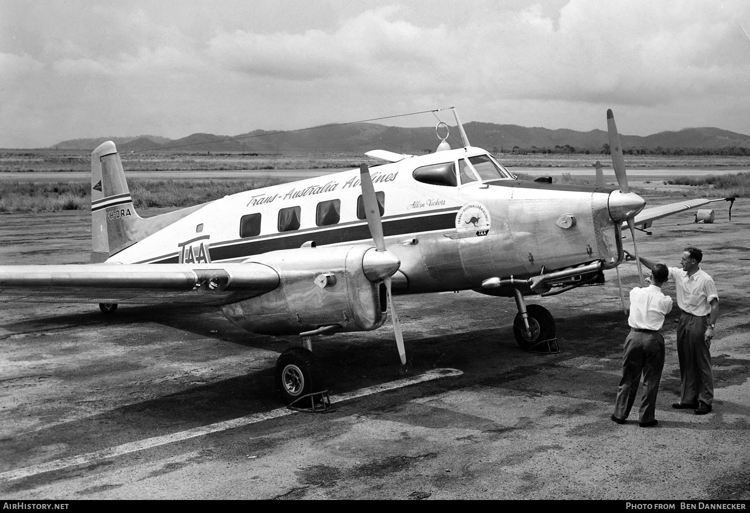 Aircraft Photo of VH-DRA | De Havilland Australia DHA-3 Drover Mk1 | Trans-Australia Airlines - TAA | AirHistory.net #128723