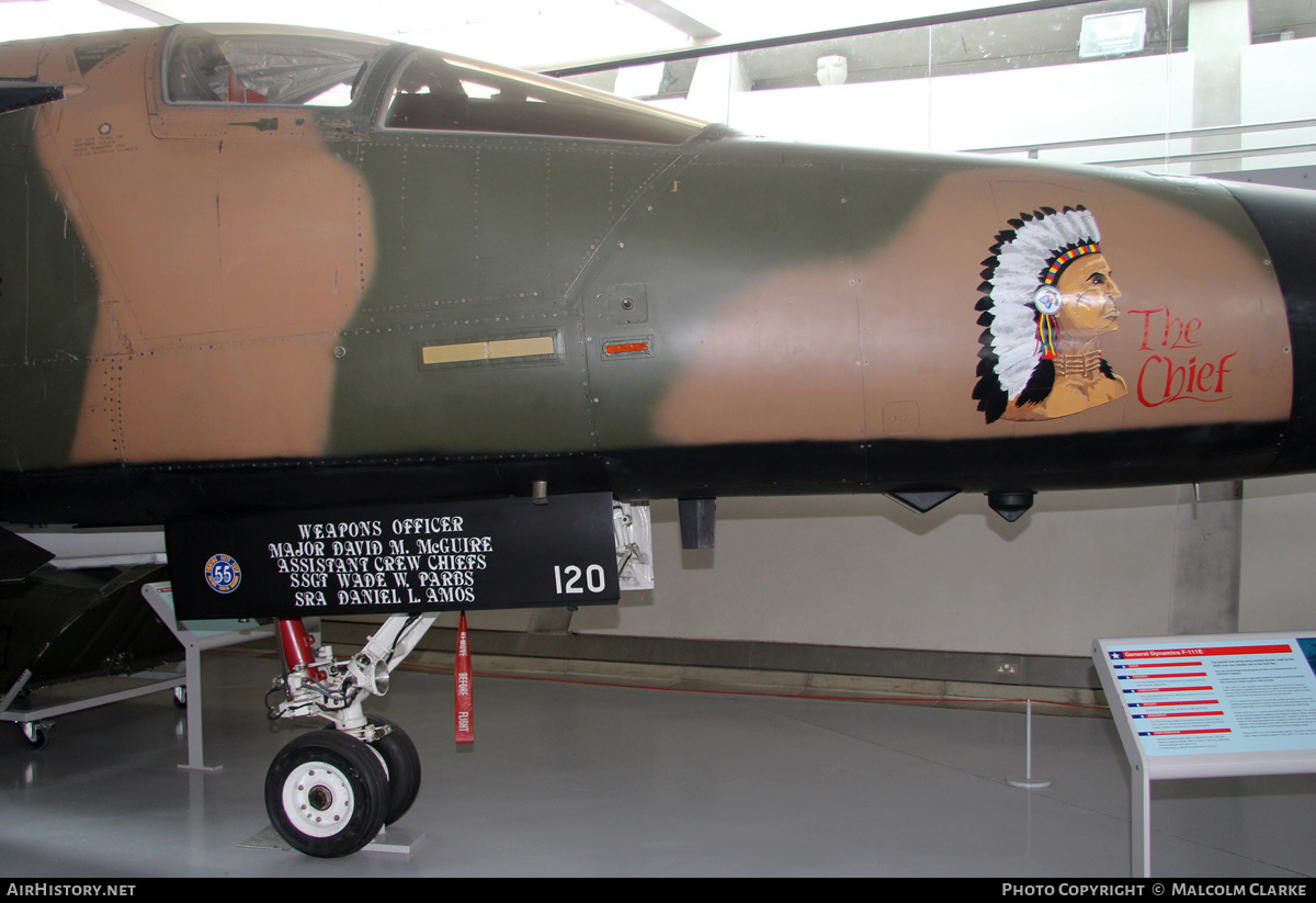 Aircraft Photo of 67-0120 | General Dynamics F-111E Aardvark | USA - Air Force | AirHistory.net #128724