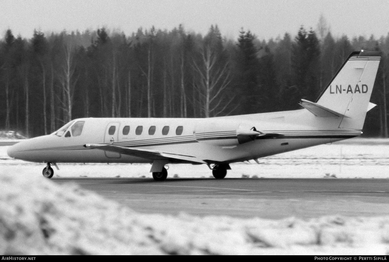 Aircraft Photo of LN-AAD | Cessna 550 Citation II | AirHistory.net #128758