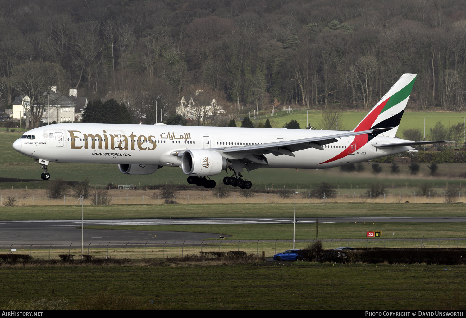 Aircraft Photo of A6-EGM | Boeing 777-31H/ER | Emirates | AirHistory.net #128762