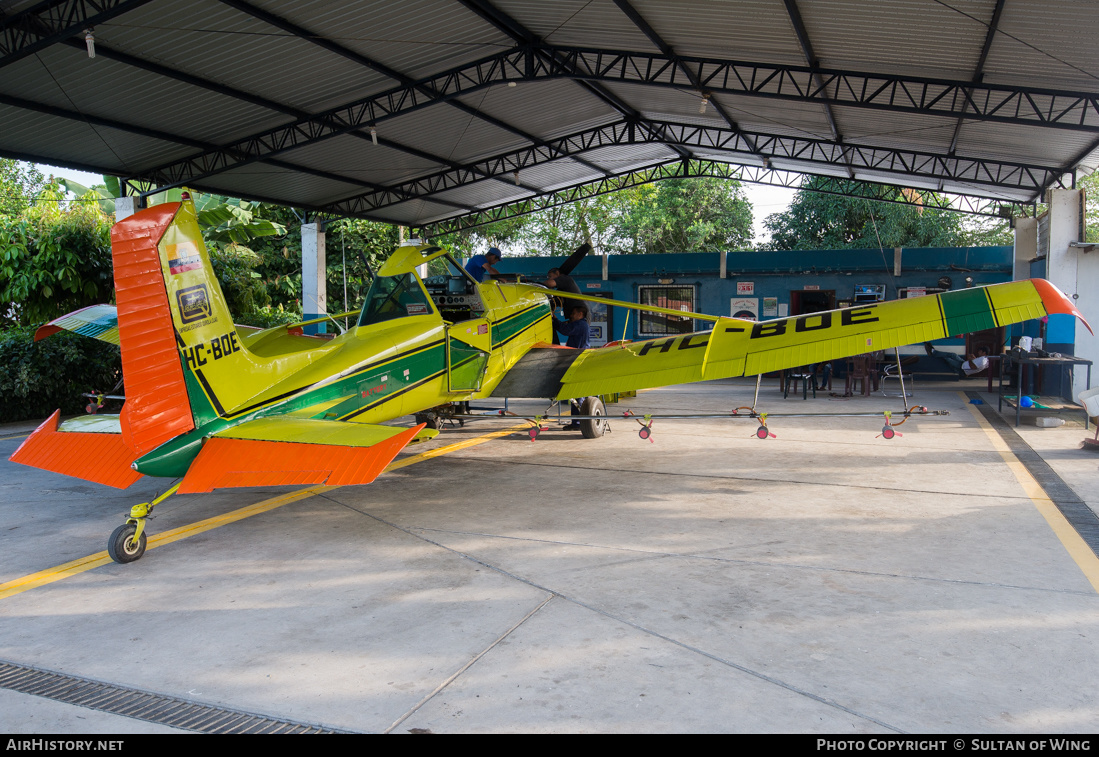 Aircraft Photo of HC-BOE | Cessna T188C Ag Husky | Labores Aereas | AirHistory.net #128770